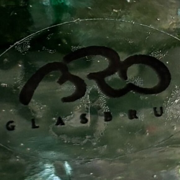 Swedish Glass Candle Holder by Glasbruk - Picture 8 of 8